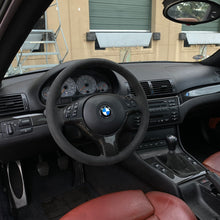 Load image into Gallery viewer, E46 carbon fiber steering wheel cover trim