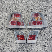 Load image into Gallery viewer, E46 clear tail lights - sedan