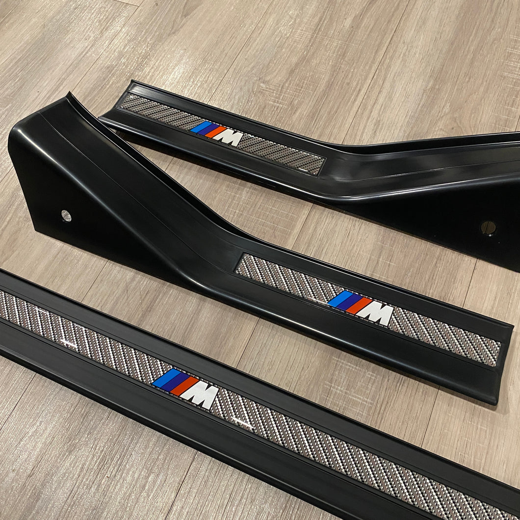 Genuine BMW E36 M motorsport  carbon door sills 4dr