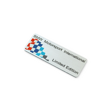 Load image into Gallery viewer, BMW Motorsport International Limited Edition Glovebox Trim Plaque
