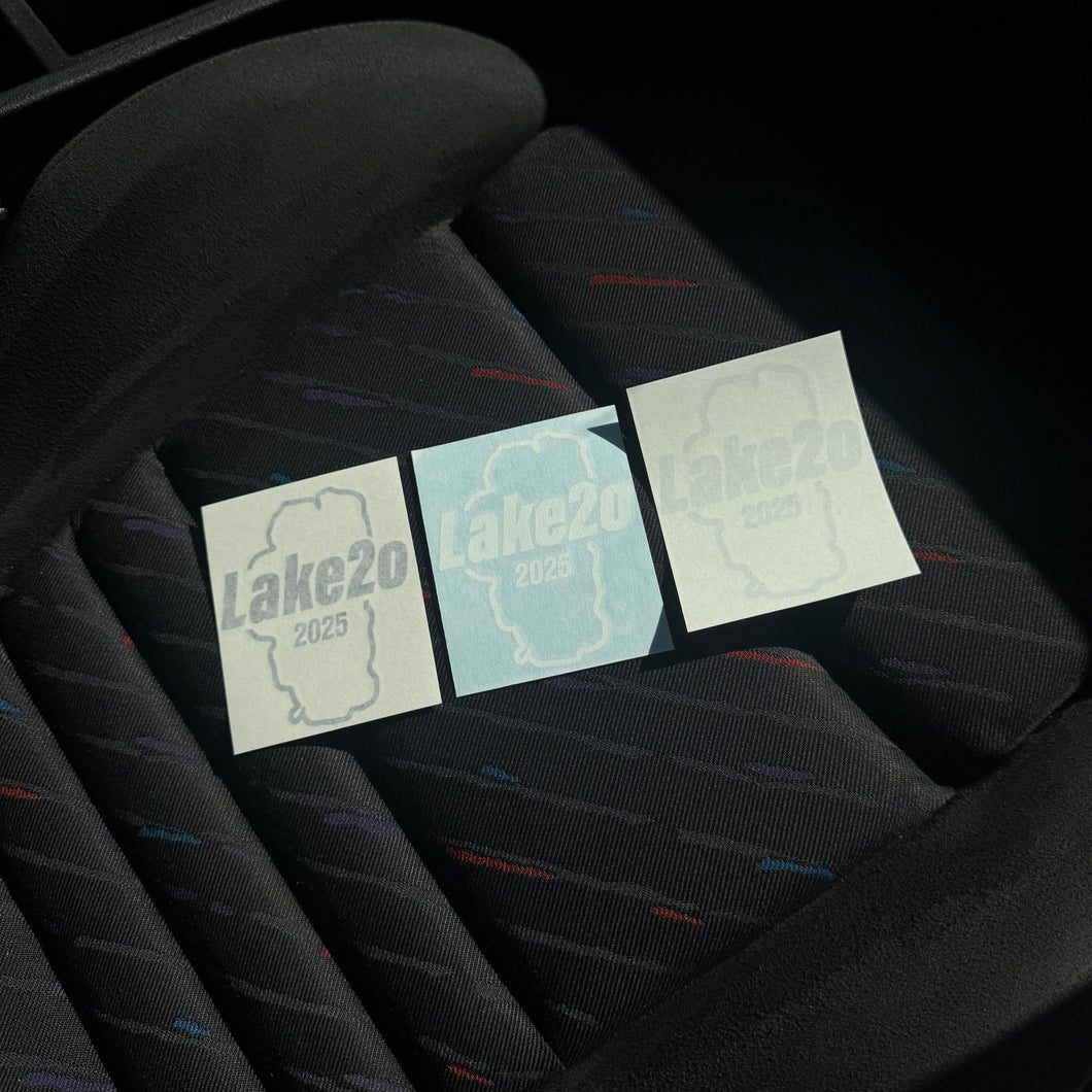 Lake2o 2025 Decal
