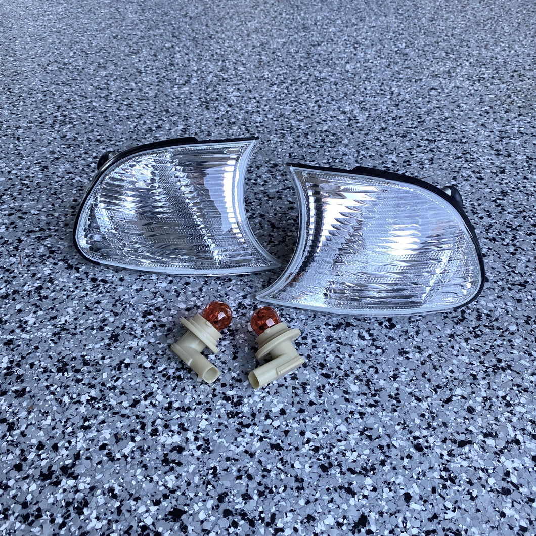 E46 clear corner lights - coupe / convertible