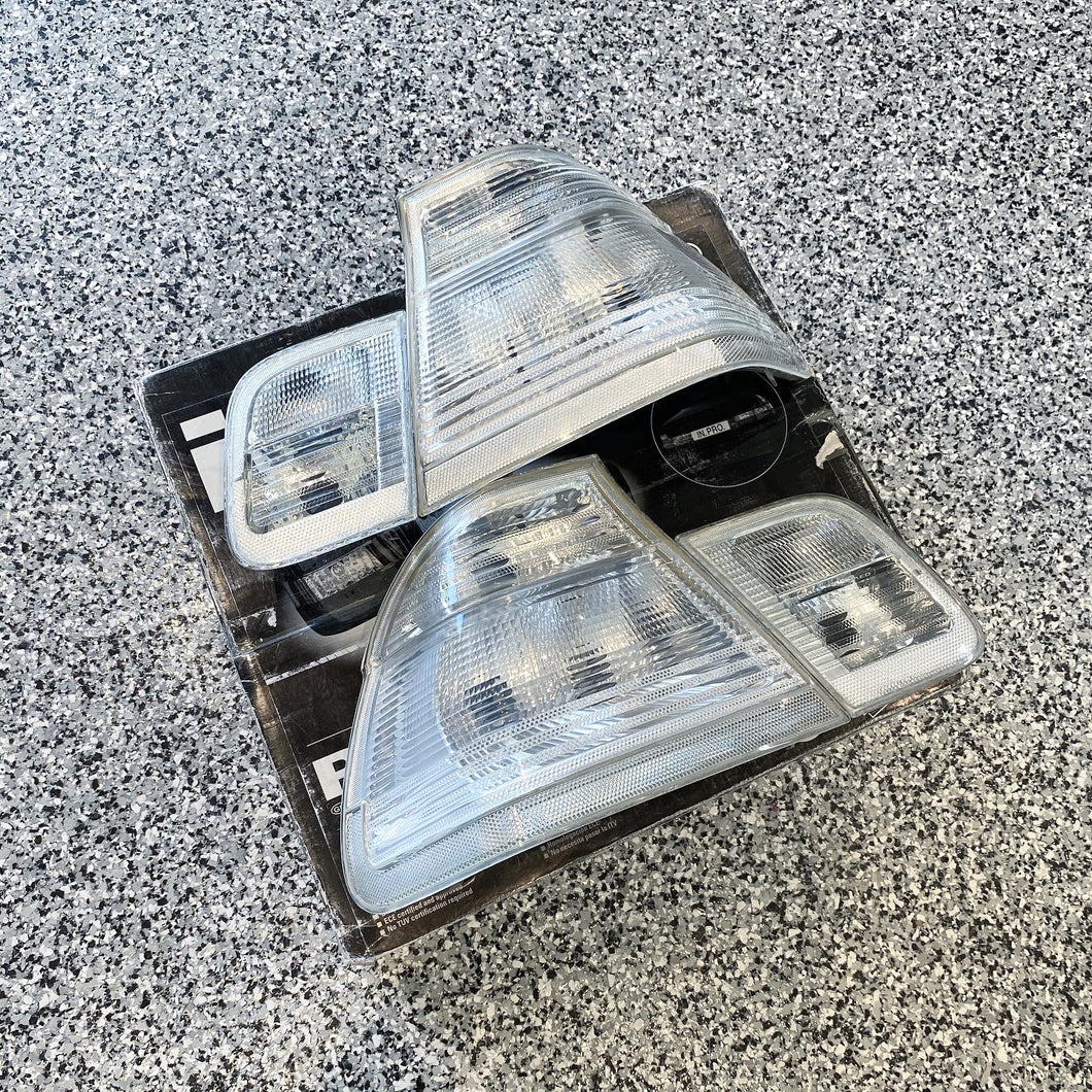 E46 clear tail lights - sedan