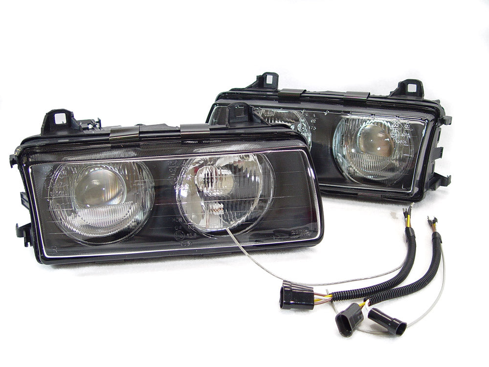 E36 Euro projector glass headlights (92-99)