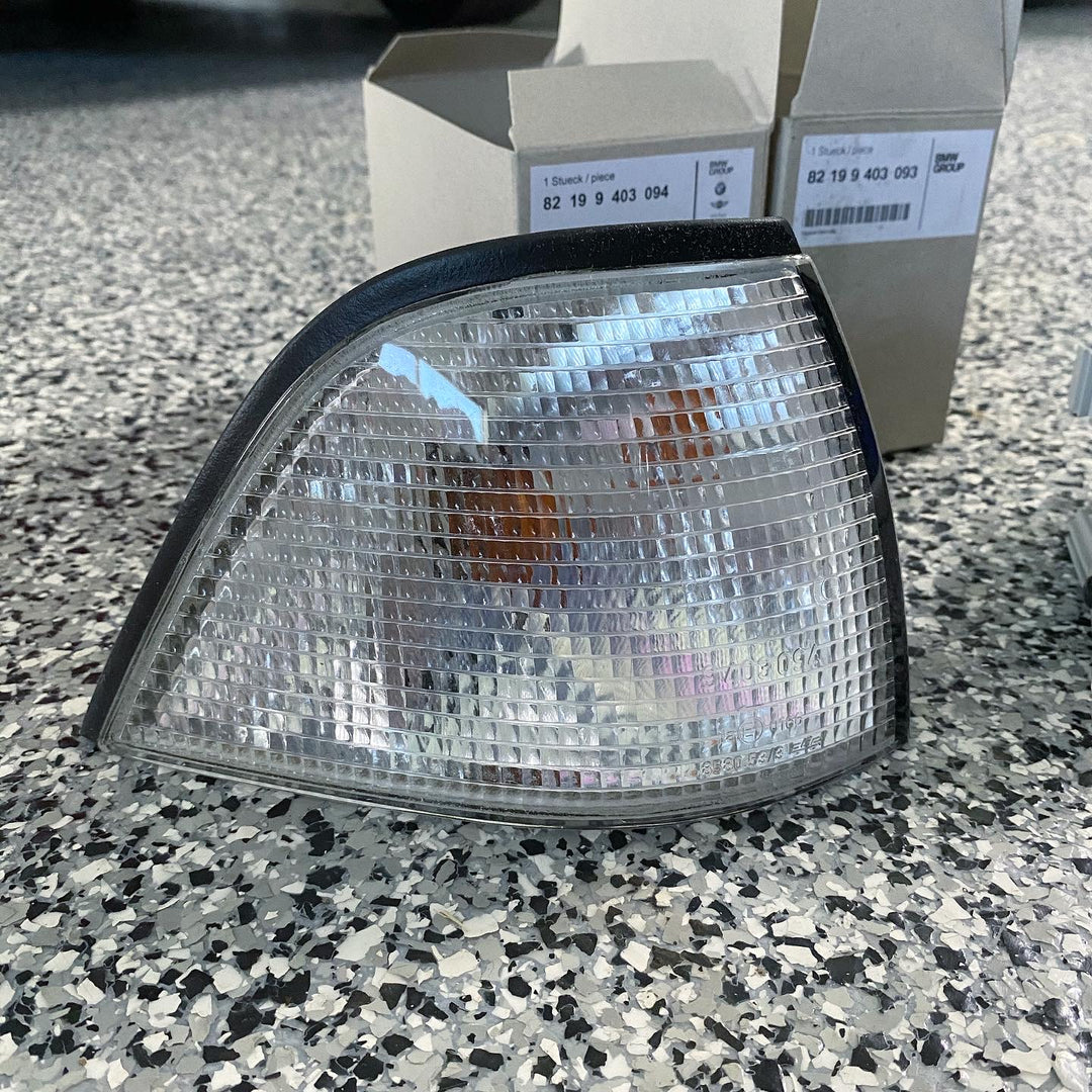 Genuine BMW E36 clear corner lights Rare36parts