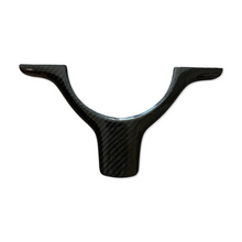 Load image into Gallery viewer, E46 carbon fiber steering wheel cover trim
